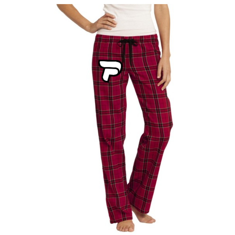 Red Prolink Flannel Cover-Ups Main Image